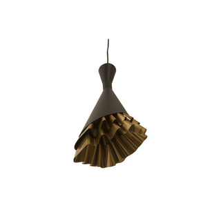 Phillips CollectionRuffle Pendant Lamp, Black/BrassIN97484Aloha Habitat