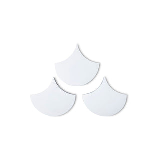 Phillips CollectionScales Wall Tiles, Glossy White, Set of 3PH63664Aloha Habitat