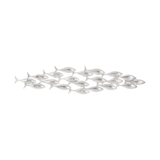 Phillips CollectionSchool of Fish Wall Art, Silver LeafPH110576Aloha Habitat