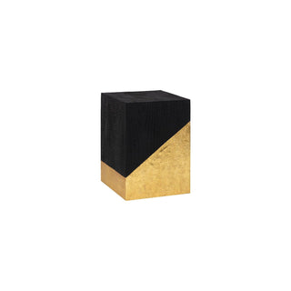 Phillips CollectionScorched Side Table, Black and Gold LeafPH110306Aloha Habitat