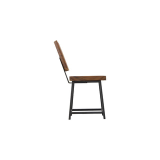 Phillips CollectionSmoothed Dining Chair, Natural, Black BaseTH109883Aloha Habitat
