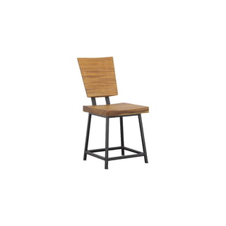 Phillips CollectionSmoothed Dining Chair, Natural, Black BaseTH109883Aloha Habitat