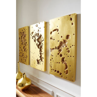 Phillips CollectionSplotch Wall Art, Rectangle, Gold LeafPH107318Aloha Habitat