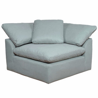 Sunset TradingContemporary Puff Collection 3PC Slipcovered Modular Sectional Sofa | Performance Fabric Washable Water-Resistant Stain-Proof | 132" Deep-Seating Down-Filled Couch | Ocean BlueSU-1458-43-2C-1AAloha Habitat