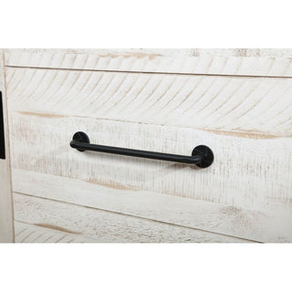 Vilo HomeVilo Home | Industrial Charms Barn Door 65" White TV Stand with Distressed Design |VH8854VH8854Aloha Habitat