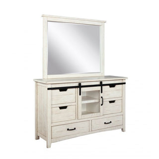 Vilo HomeVilo Home | Modern Western White 2pc Dresser & Mirror | VH2711-D_MVH2711-D_MAloha Habitat