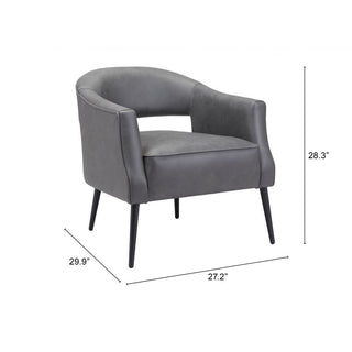 Zuo ModernZuo Modern | Berkeley Accent Chair Vintage Gray109052Aloha Habitat