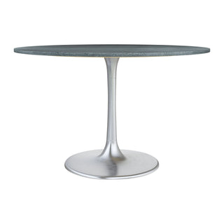 Zuo ModernZuo Modern | Metropolis Dining Table Gray & Silver109445Aloha Habitat