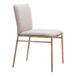 Zuo ModernZuo Modern | Nordvest Dining Chair Beige & Gold110275Aloha Habitat
