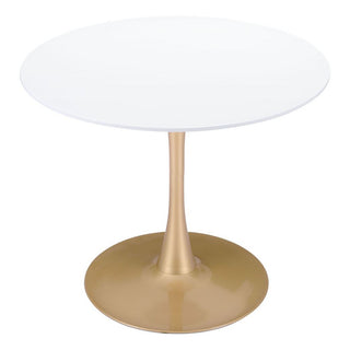 Zuo ModernZuo Modern | Opus Dining Table White & Gold101568Aloha Habitat