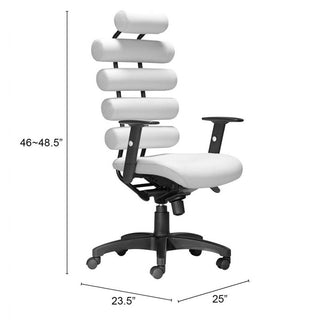 Zuo ModernZuo Modern | Unico Office Chair White205051Aloha Habitat