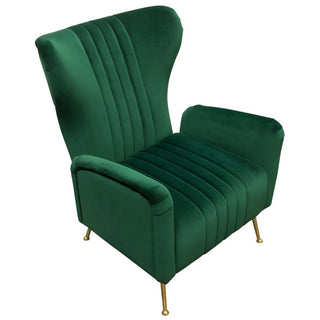 Diamond SofaAva Chair in Emerald Green Velvet w/ Gold Leg by Diamond Sofa - AVACHEMAVACHEMAloha Habitat