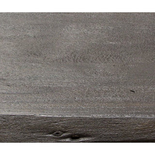 Diamond SofaTitan Solid Acacia Wood Accent Bench in Espresso Finish w/ Silver Metal Inlay & Base by Diamond Sofa - TITANBEESTITANBEESAloha Habitat