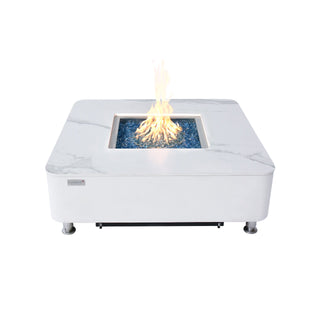 Elementi PlusElementi Plus Annecy Marble Porcelain Fire Table Assembly OFP101BWOFP101BW-NGAloha Habitat