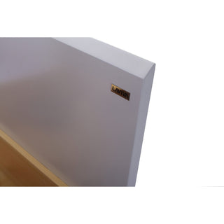 LavivaLaviva - Alto 36" White Bathroom Vanity with Black Wood Marble Countertop - 313SMR-36W-BW313SMR-36W-BWAloha Habitat