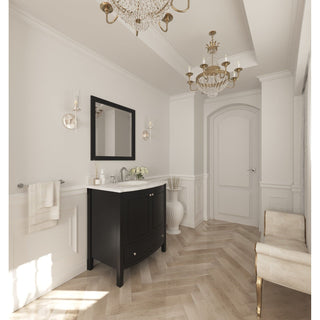 LavivaLaviva - Estella 32" Espresso Bathroom Vanity with White Carrara Marble Countertop - 3130709-32E-WC3130709-32E-WCAloha Habitat
