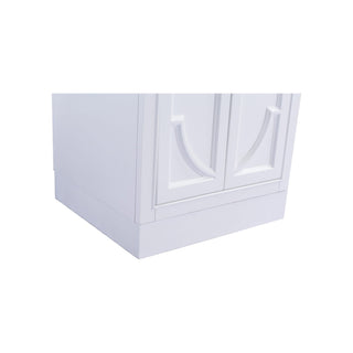 LavivaLaviva - Odyssey 24" White Bathroom Vanity with White Carrara Marble Countertop - 313613-24W-WC313613-24W-WCAloha Habitat
