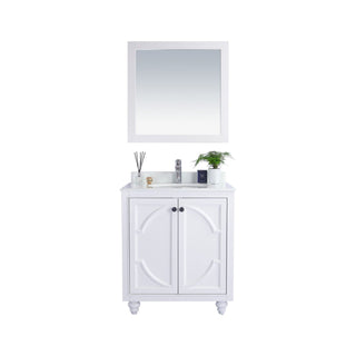 LavivaLaviva - Odyssey 30" White Bathroom Vanity with Pure White Phoenix Stone Countertop - 313613-30W-PW313613-30W-PWAloha Habitat