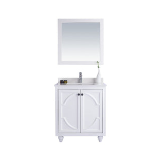 LavivaLaviva - Odyssey 30" White Bathroom Vanity with White Quartz Countertop - 313613-30W-WQ313613-30W-WQAloha Habitat