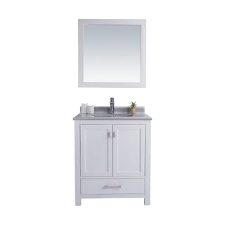 LavivaLaviva - Wilson 30" White Bathroom Vanity with White Stripes Marble Countertop - 313ANG-30W-WS313ANG-30W-WSAloha Habitat