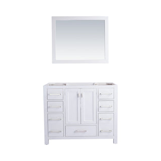 LavivaLaviva Wilson 42" White Bathroom Vanity Cabinet 313 Ang 42 W313ANG-42WAloha Habitat