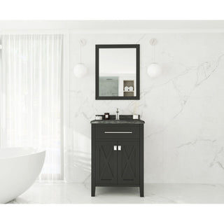 LavivaLaviva - Wimbledon 24" Espresso Bathroom Vanity with Black Wood Marble Countertop - 313YG319-24E-BW313YG319-24E-BWAloha Habitat