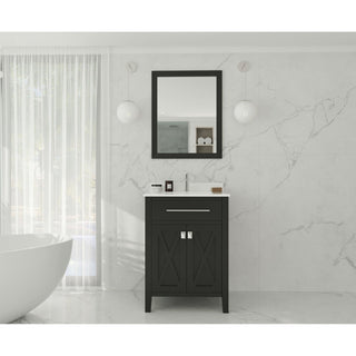 LavivaLaviva - Wimbledon 24" Espresso Bathroom Vanity with White Quartz Countertop - 313YG319-24E-WQ313YG319-24E-WQAloha Habitat