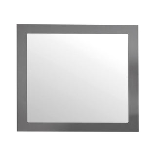 LavivaSterling 36" Framed Rectangular Grey Mirror 313 Ff 3630 G313FF-3630GAloha Habitat